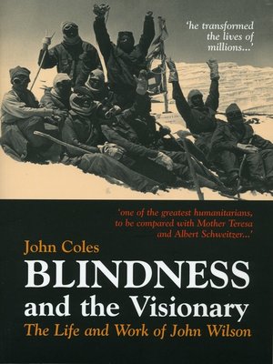 cover image of Blindness and the Visionary